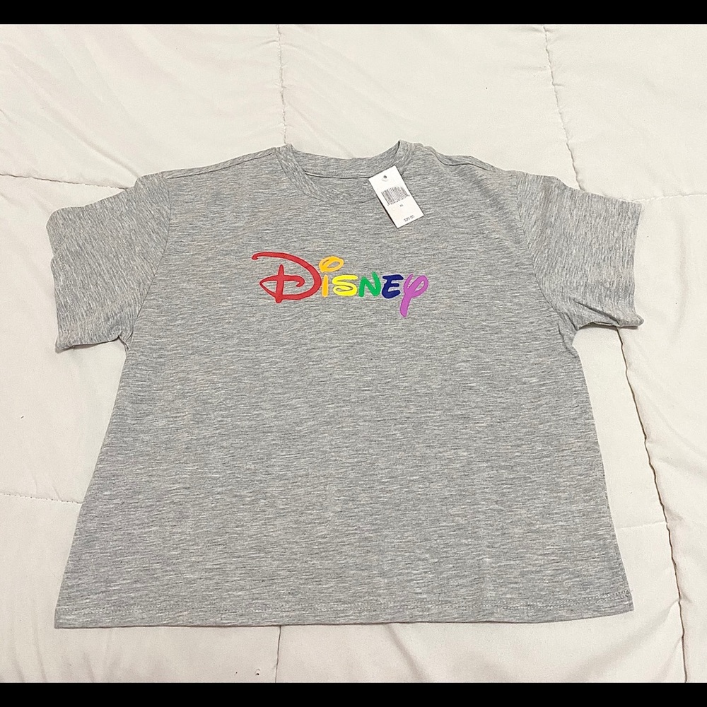 rainbow disney shirt